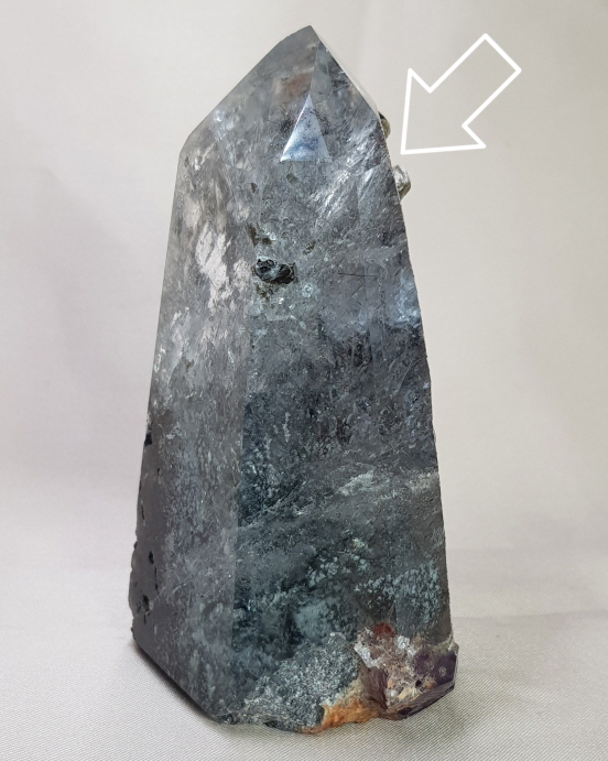 투르말리 네이티드, 자수정,운모 형성 수정원석