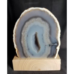 블루레이스 아게이트  지오드