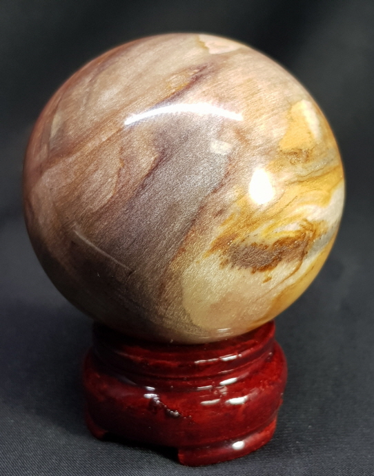 아프리카 규화목(나무화석수정) 60mm 구