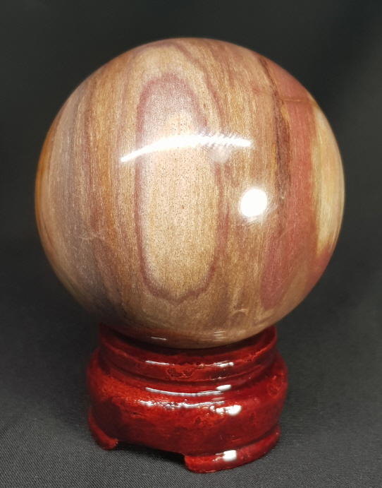 아프리카 규화목(나무화석수정) 60mm 구