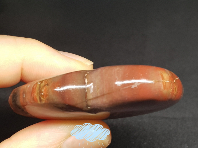 규화목(나무화석) 하트형