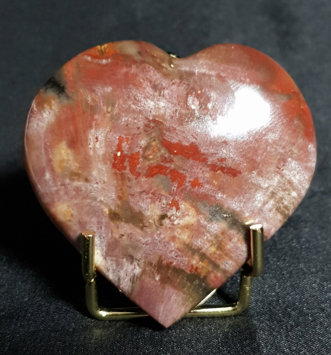 규화목(나무화석) 하트형