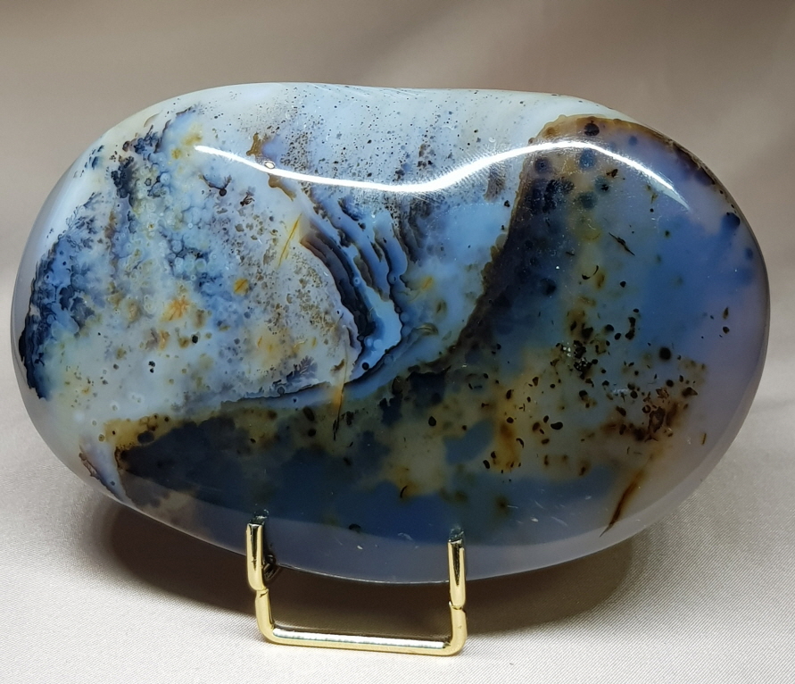 덴드리틱 아게잍,(그림 마노) 원석