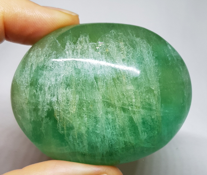 아프리카 그린 플로라이트 원석