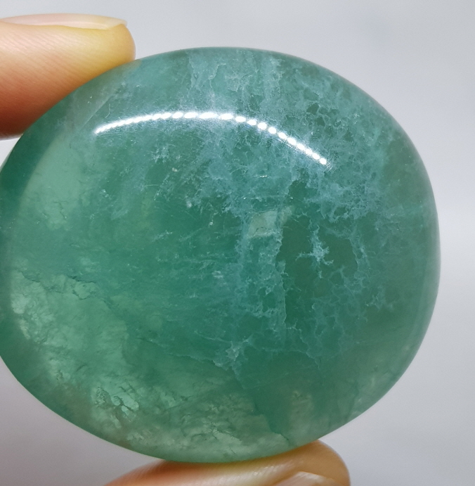 그린 플로라이트 작은 원석