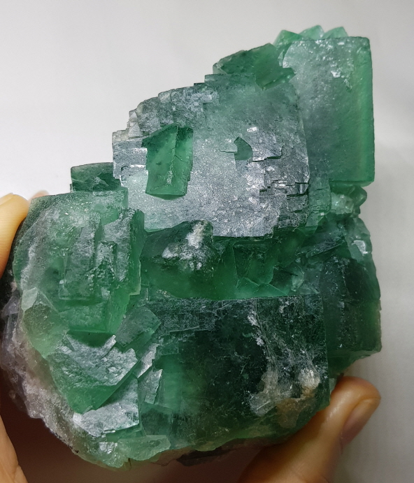 그린 플로라이트 클러스터