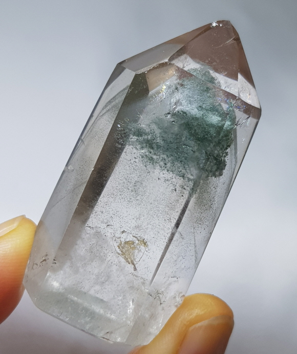 녹색 클로라이트 팬텀 육각주