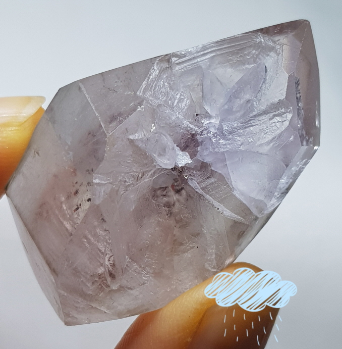 자수정 티타늄 결합