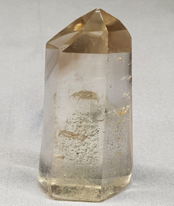 무지개  스모키 시트린 육각주