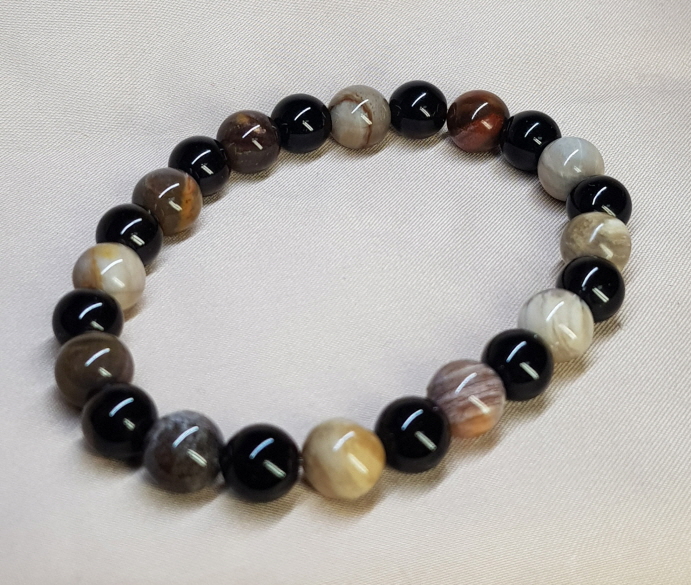 규화목 투어머린 8mm 라운드형팔찌