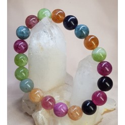 칼라 투어머린 10mm 팔찌