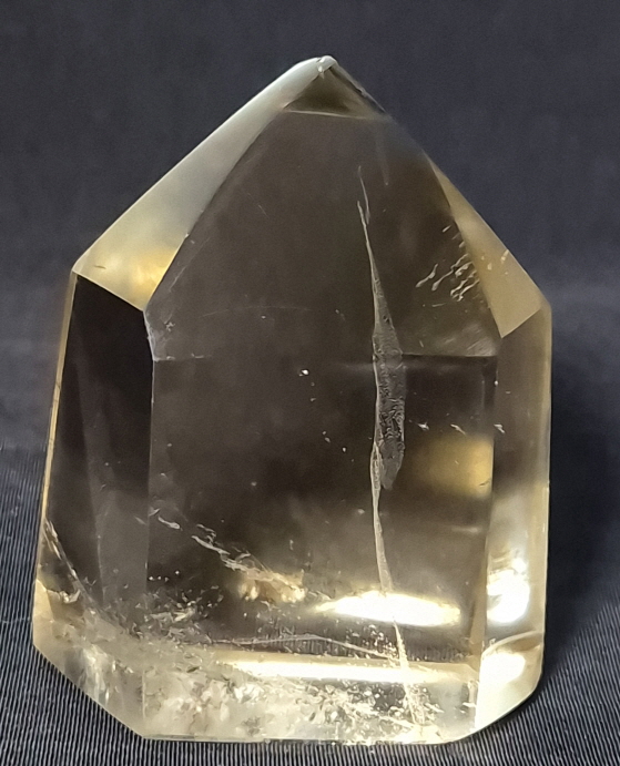 천연시트린육각주